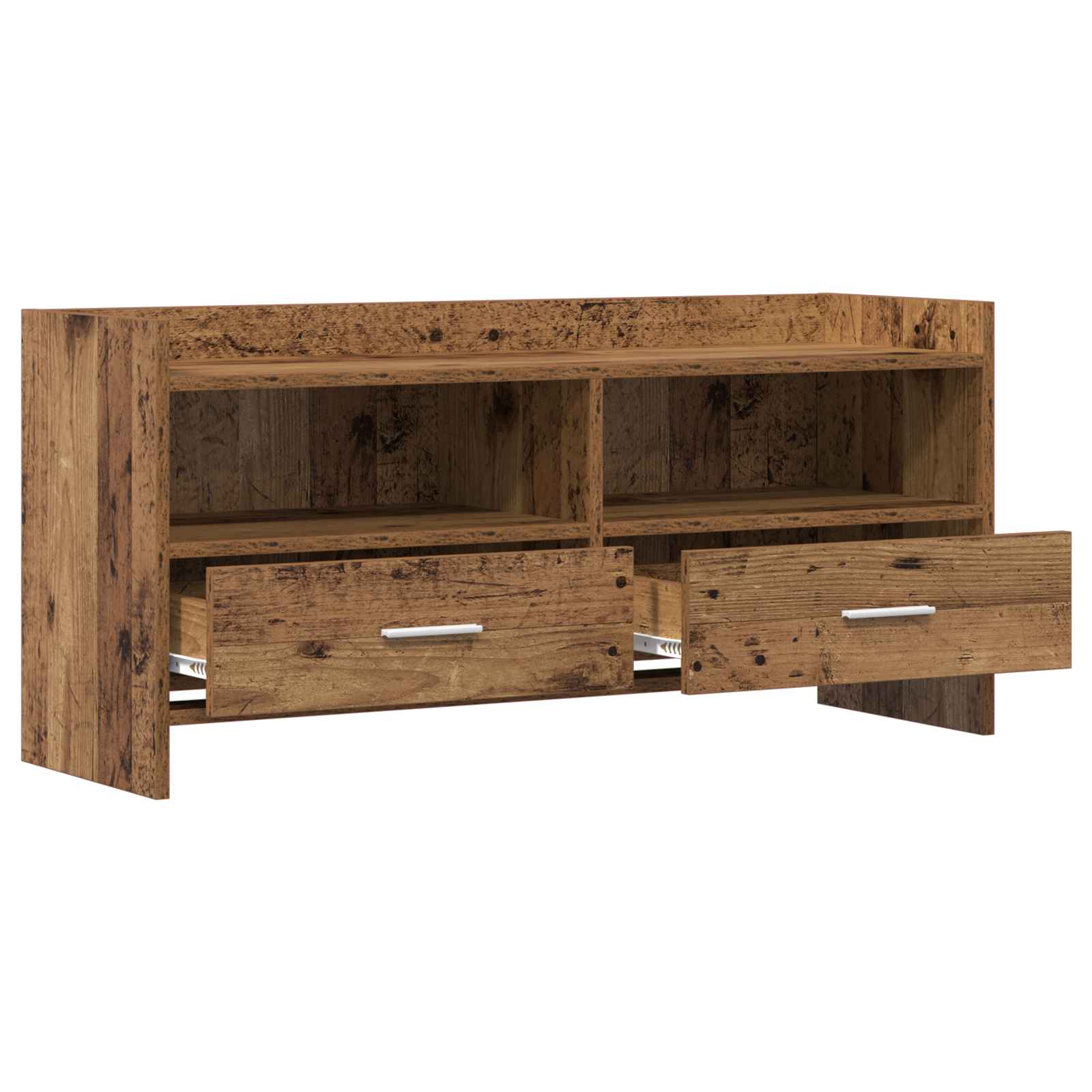 TV ormar 100 x 33 x 47 cm Staro drvo Konstruirano drvo