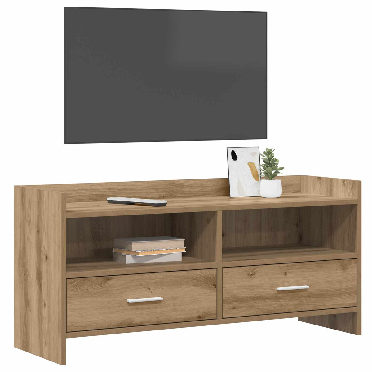 TV ormar 100 x 33 x 47 cm Hrast artisan Konstruirano drvo