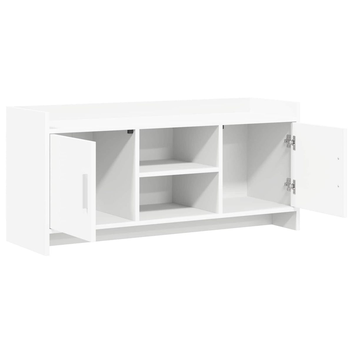 TV ormar 102 x 33 x 47 cm Bijela Konstruirano drvo