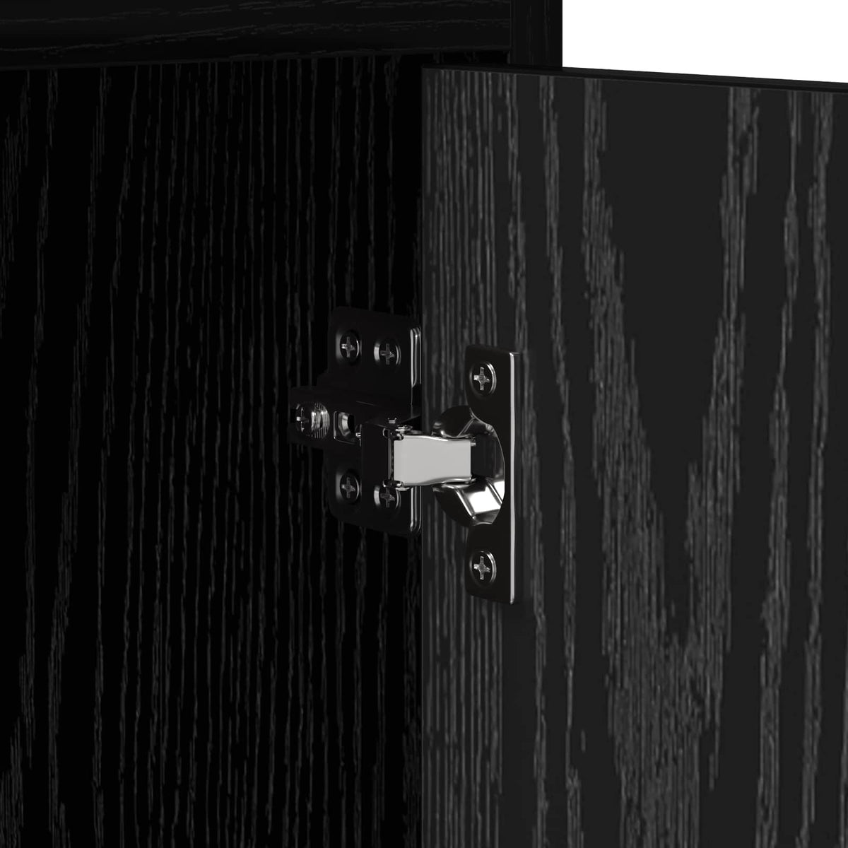 TV ormar 102 x 33 x 47 cm Crni hrast Konstruirano drvo