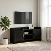TV ormar 102 x 33 x 47 cm Crni hrast Konstruirano drvo