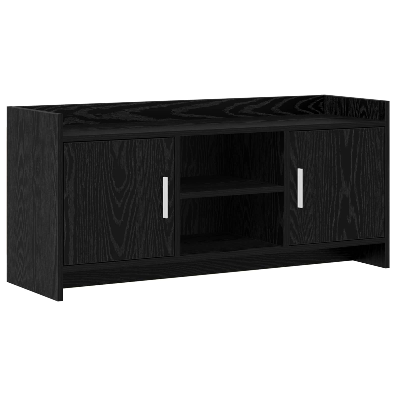 TV ormar 102 x 33 x 47 cm Crni hrast Konstruirano drvo