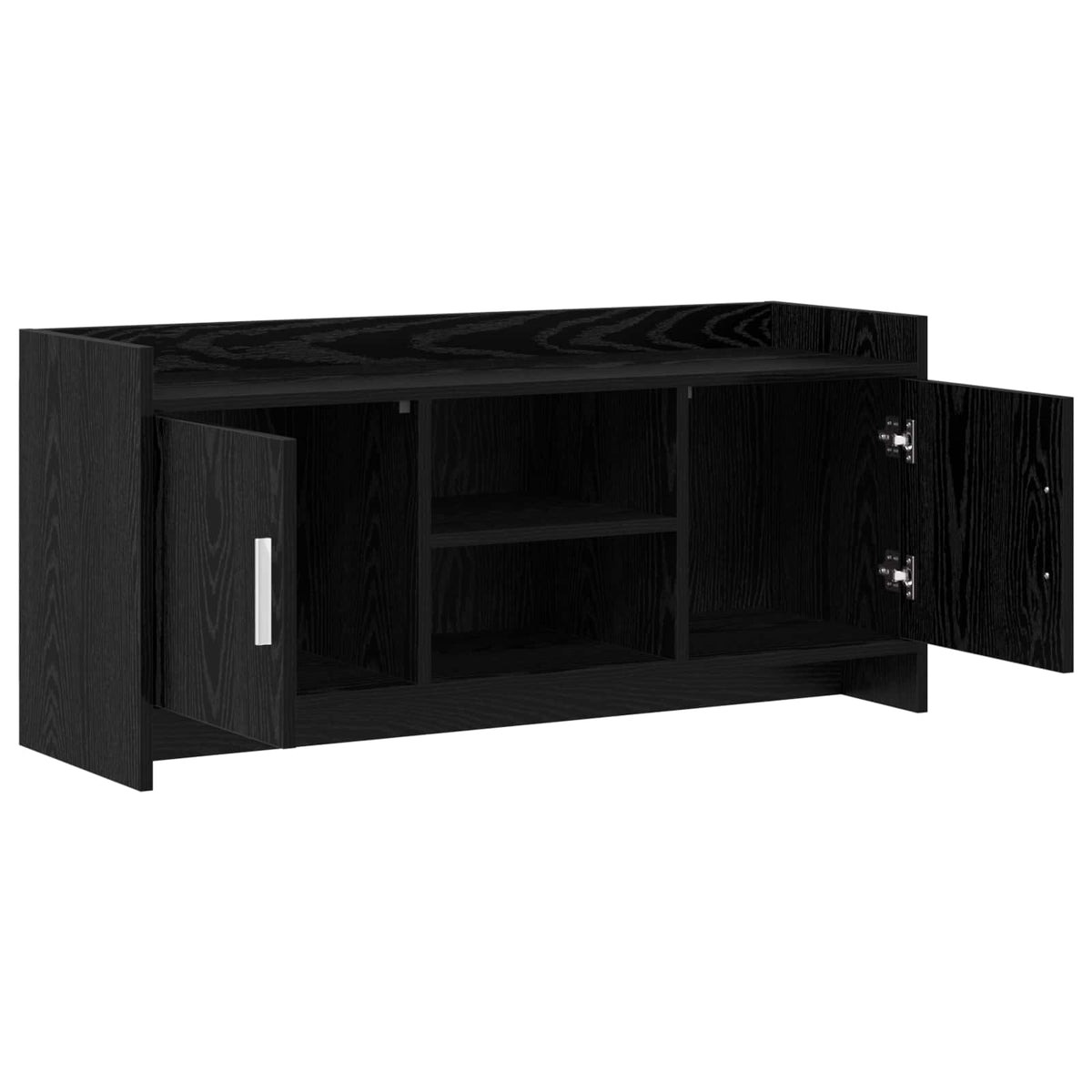 TV ormar 102 x 33 x 47 cm Crni hrast Konstruirano drvo