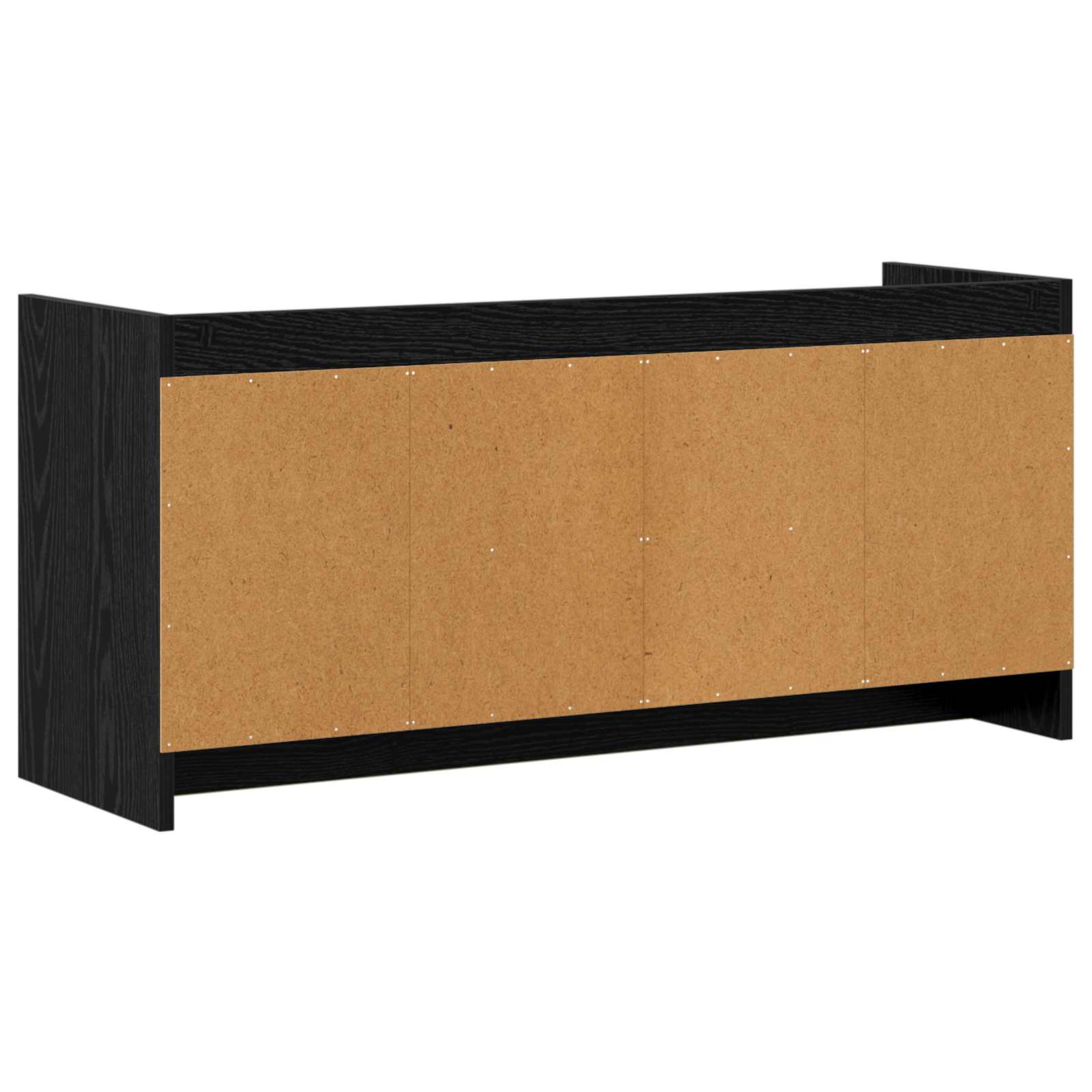 TV ormar 102 x 33 x 47 cm Crni hrast Konstruirano drvo