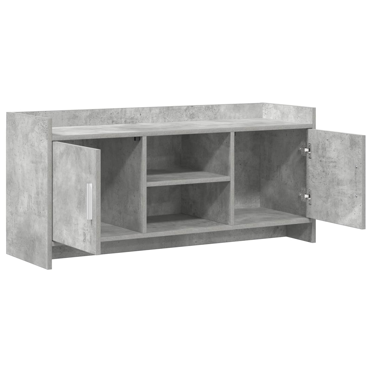 TV ormar 102 x 33 x 47 cm Betonska siva Konstruirano drvo