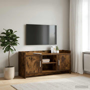 TV ormar 102 x 33 x 47 cm Dimljeni hrast Konstruirano drvo
