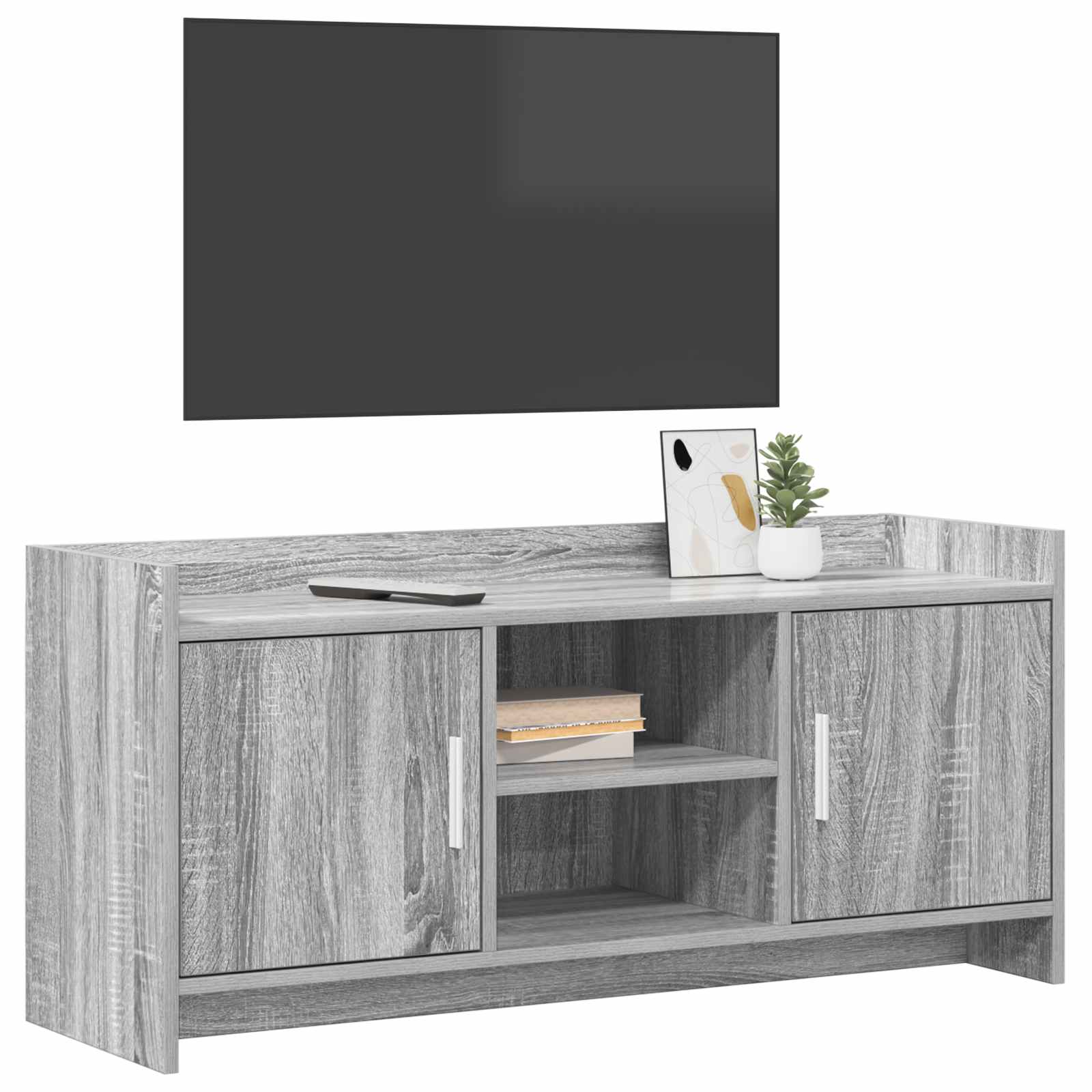 TV ormar 102 x 33 x 47 cm Siva Sonoma Konstruirano drvo
