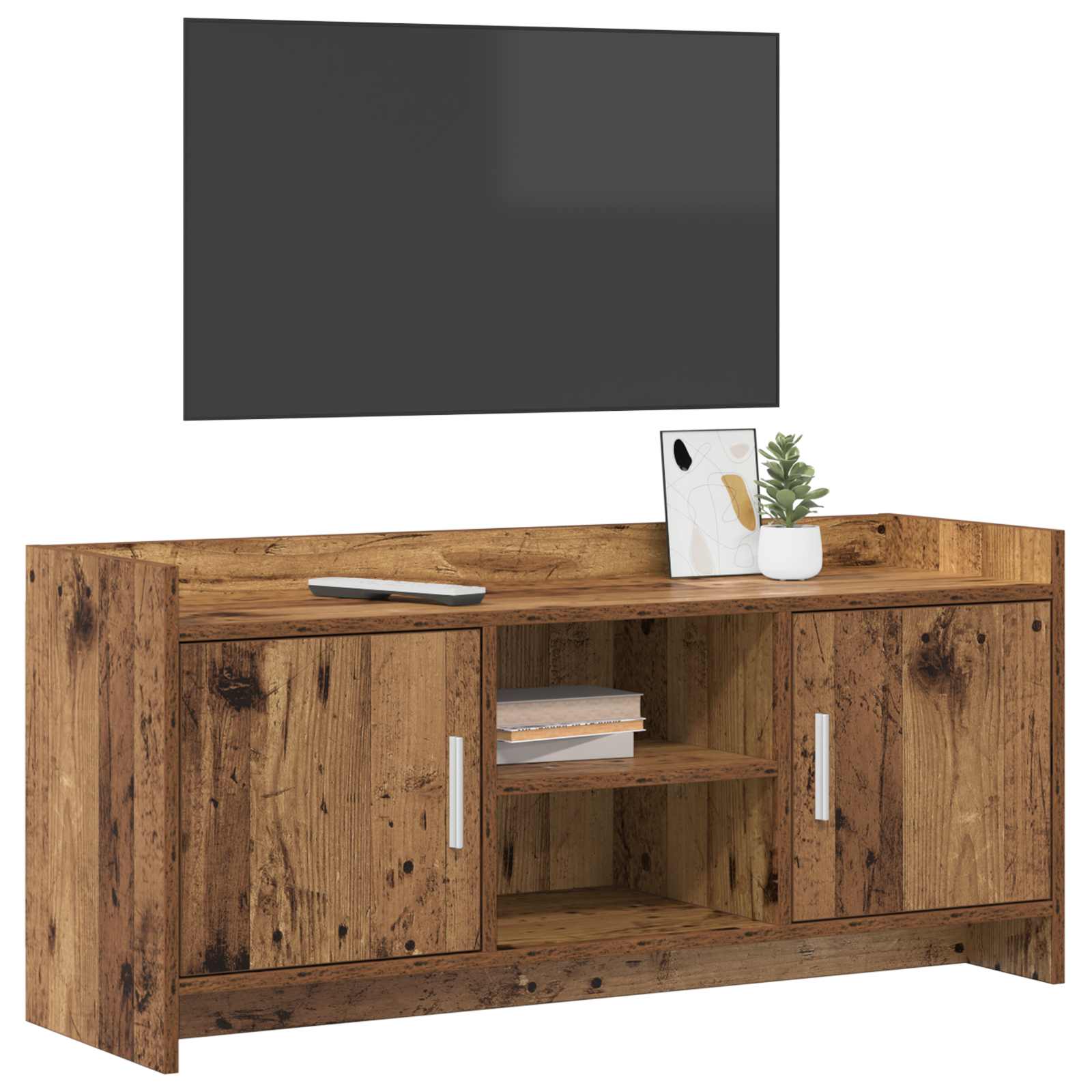 TV ormar 102 x 33 x 47 cm Staro drvo Konstruirano drvo