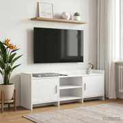 TV ormar 130 x 33 x 47 cm Bijela Konstruirano drvo