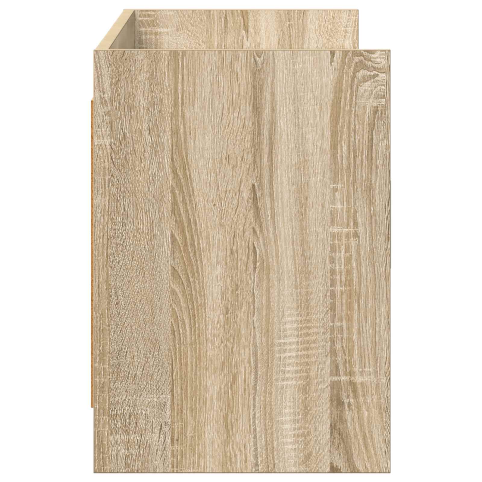 TV ormar 130 x 33 x 47 cm Hrast sonoma Konstruirano drvo