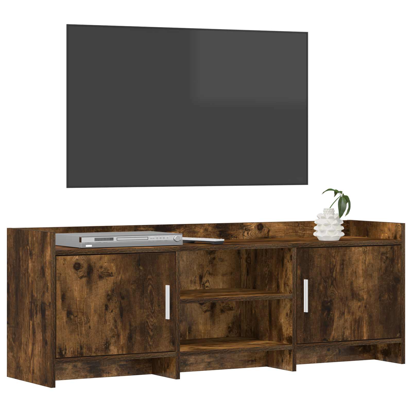TV ormar 130 x 33 x 47 cm Dimljeni hrast Konstruirano drvo
