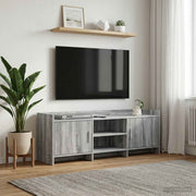 TV ormar 130 x 33 x 47 cm Siva Sonoma Konstruirano drvo