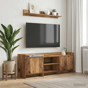 TV ormar 130 x 33 x 47 cm Staro drvo Konstruirano drvo