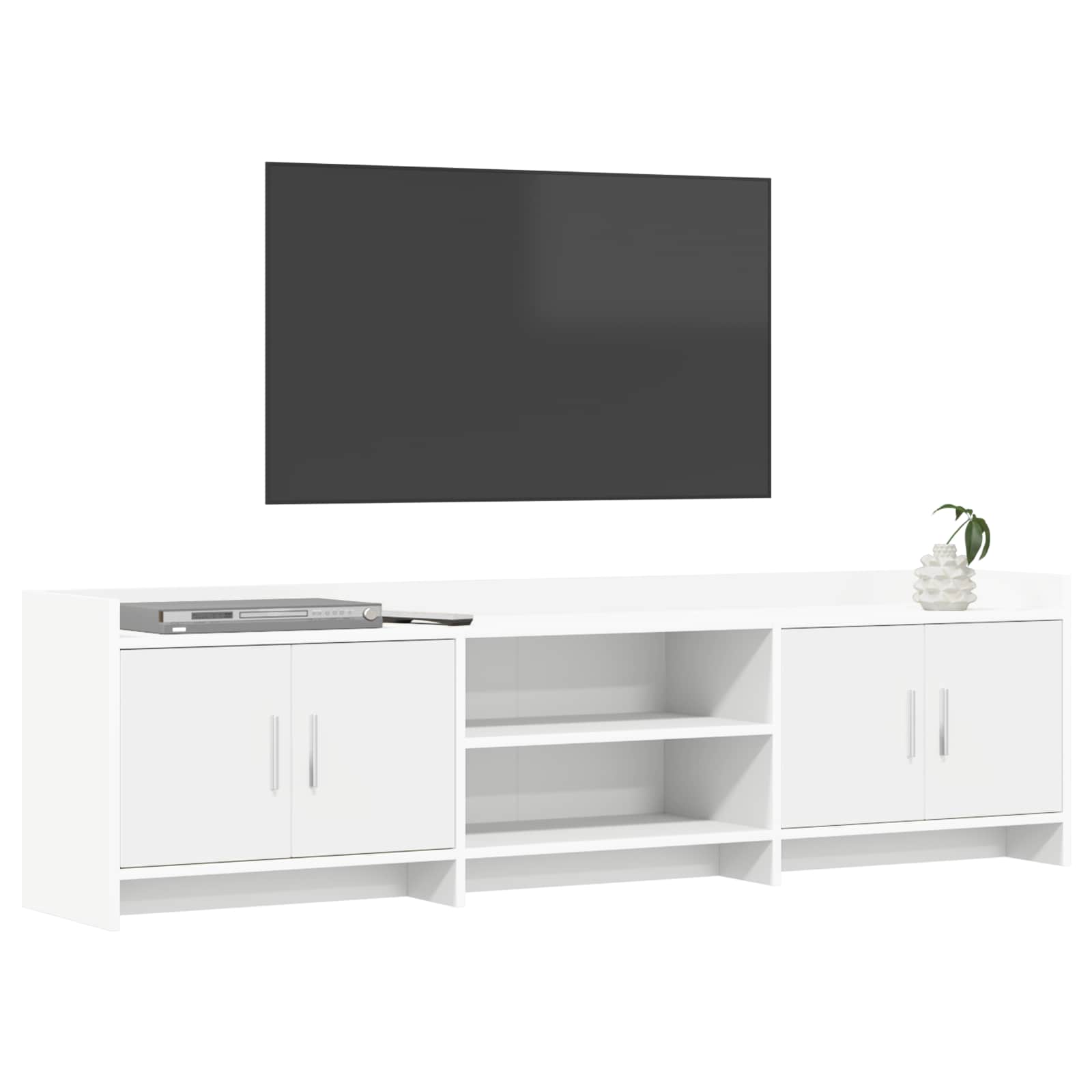 TV ormar 168 x 33 x 47 cm Bijela Konstruirano drvo