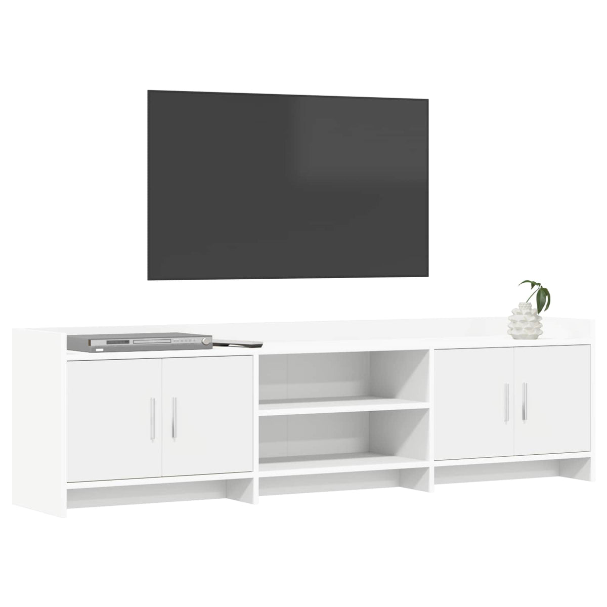 TV ormar 168 x 33 x 47 cm Bijela Konstruirano drvo