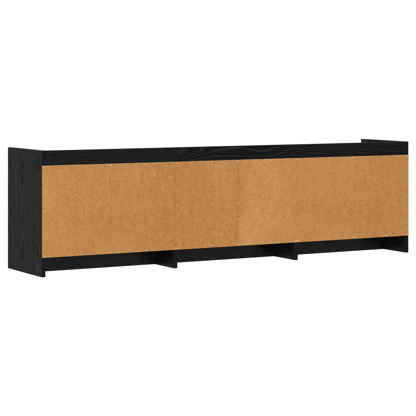 TV ormar 168 x 33 x 47 cm Crni hrast Konstruirano drvo