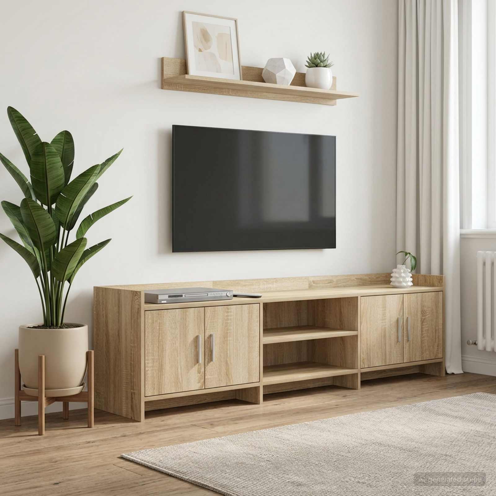 TV ormar 168 x 33 x 47 cm Hrast sonoma Konstruirano drvo