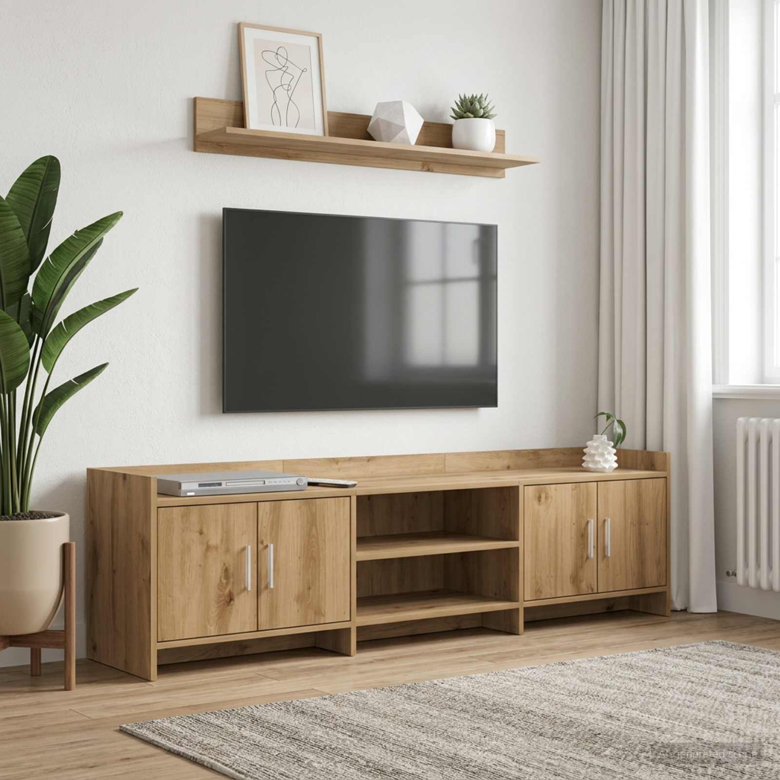 TV ormar 168 x 33 x 47 cm Hrast artisan Konstruirano drvo