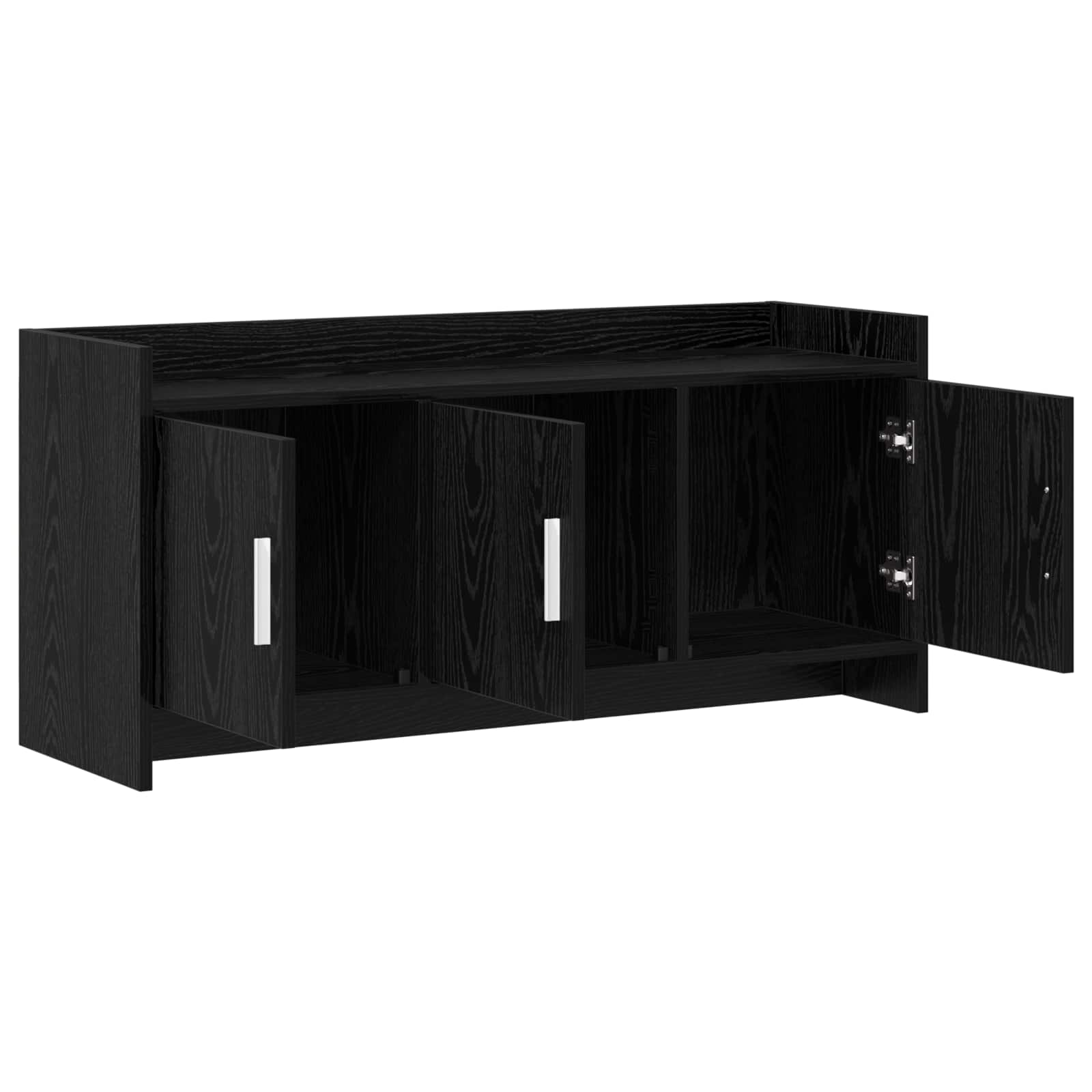 TV ormar 102 x 33 x 47 cm Crni hrast Konstruirano drvo