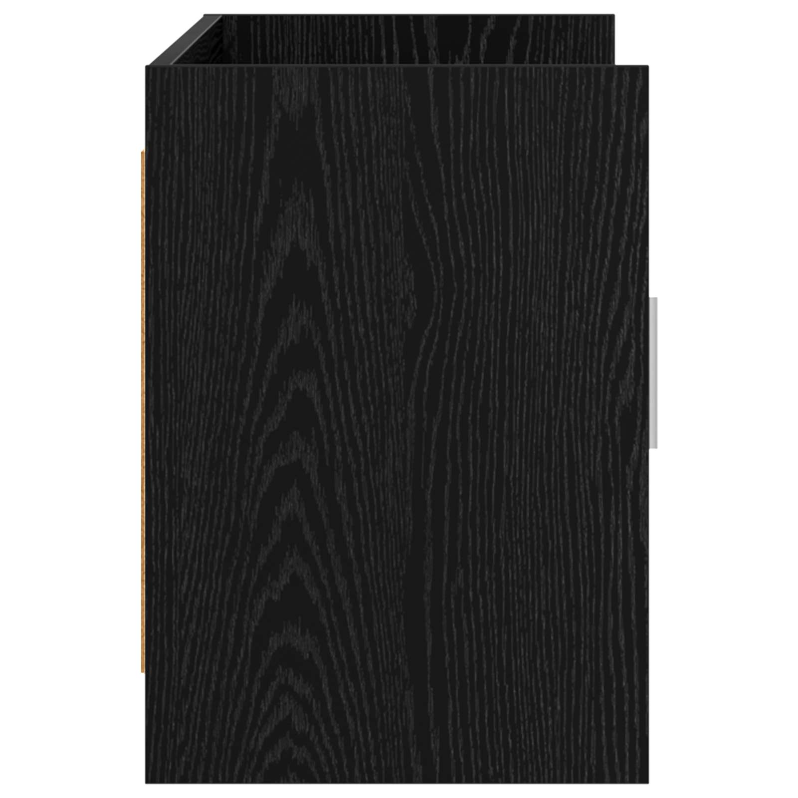 TV ormar 102 x 33 x 47 cm Crni hrast Konstruirano drvo