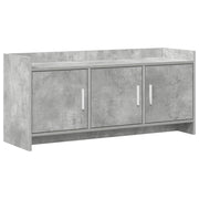 TV ormar 102 x 33 x 47 cm Betonska siva Konstruirano drvo