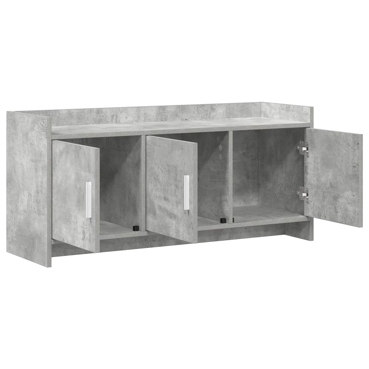TV ormar 102 x 33 x 47 cm Betonska siva Konstruirano drvo