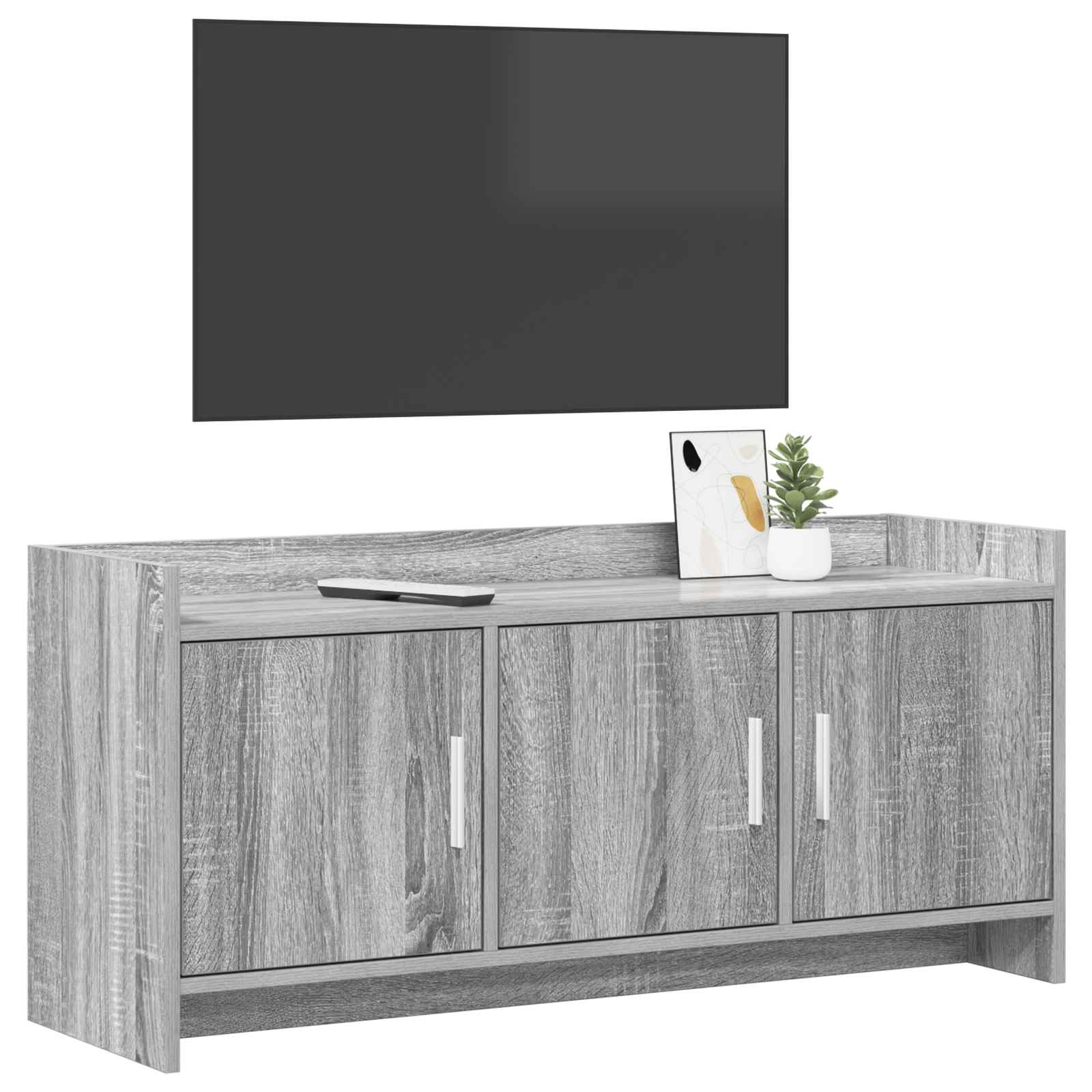 TV ormar 102 x 33 x 47 cm Siva Sonoma Konstruirano drvo