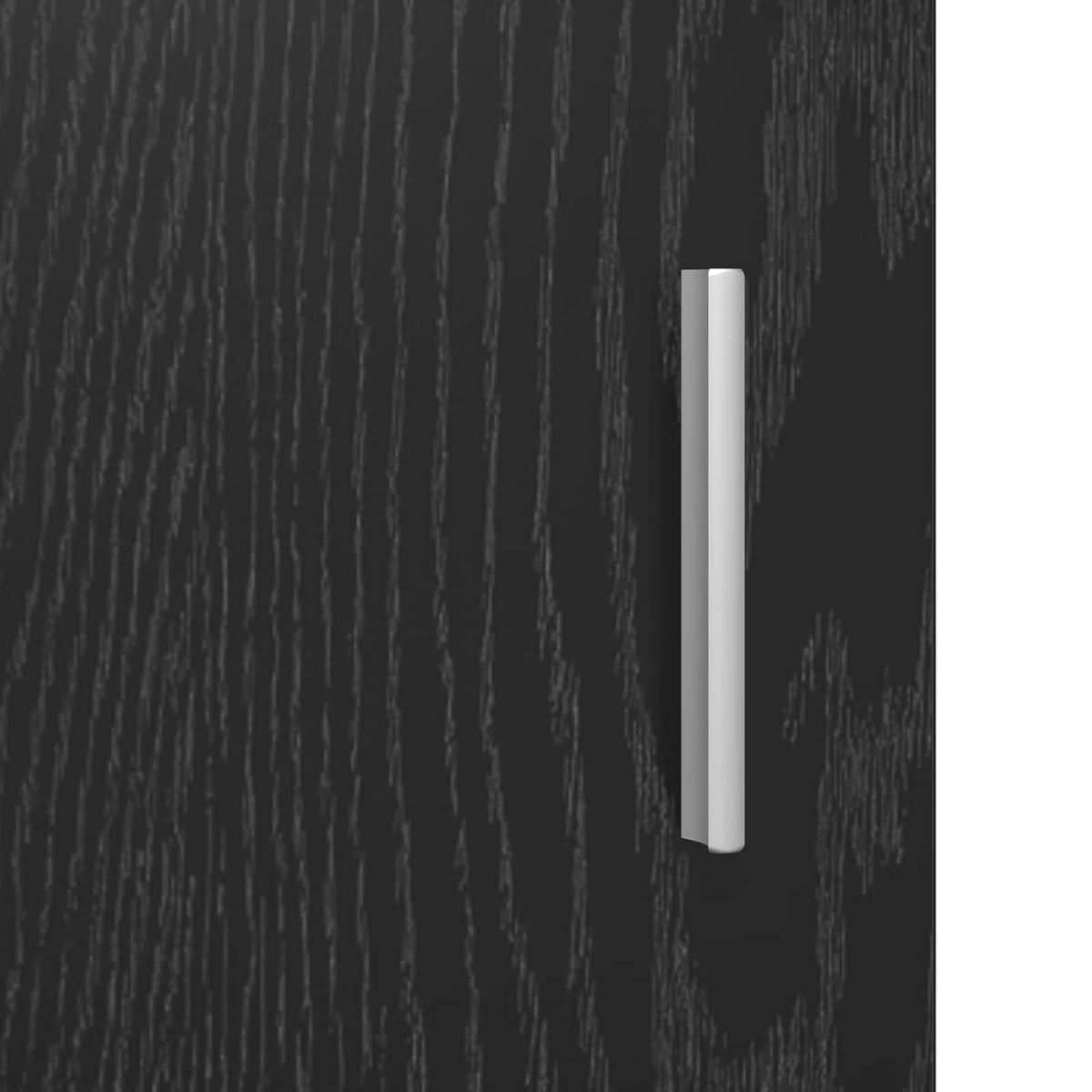 TV ormar 130 x 33 x 47 cm Crni hrast Konstruirano drvo