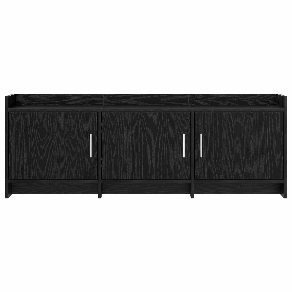 TV ormar 130 x 33 x 47 cm Crni hrast Konstruirano drvo