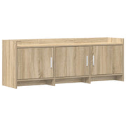 TV ormar 130 x 33 x 47 cm Hrast sonoma Konstruirano drvo