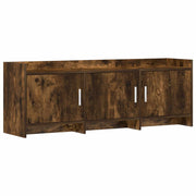 TV ormar 130 x 33 x 47 cm Dimljeni hrast Konstruirano drvo