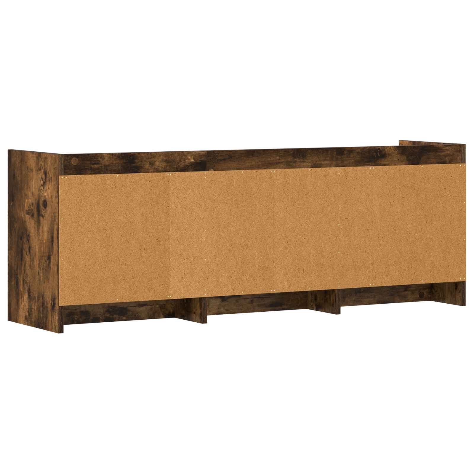 TV ormar 130 x 33 x 47 cm Dimljeni hrast Konstruirano drvo