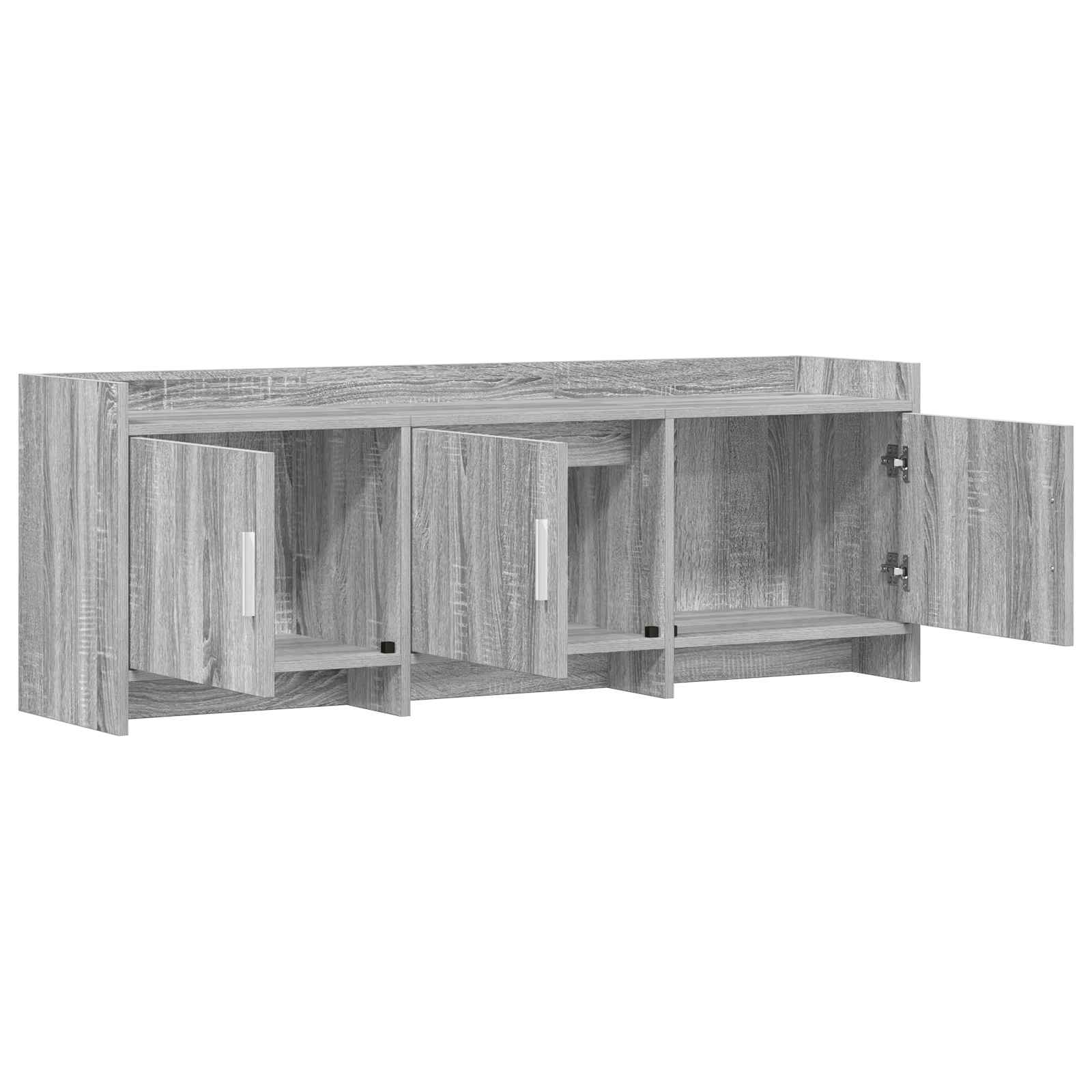 TV ormar 130 x 33 x 47 cm Siva Sonoma Konstruirano drvo