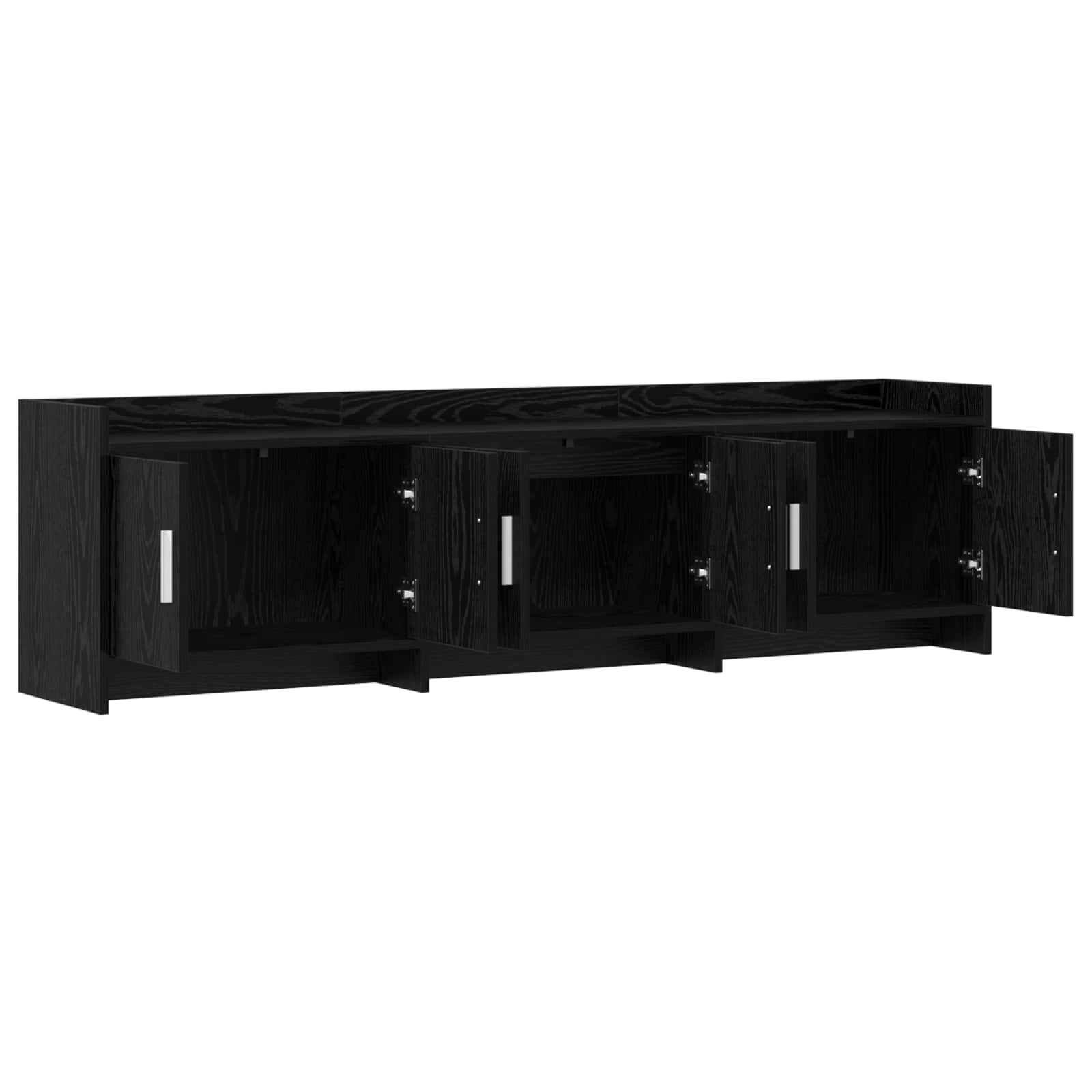 TV ormar 168 x 33 x 47 cm Crni hrast Konstruirano drvo
