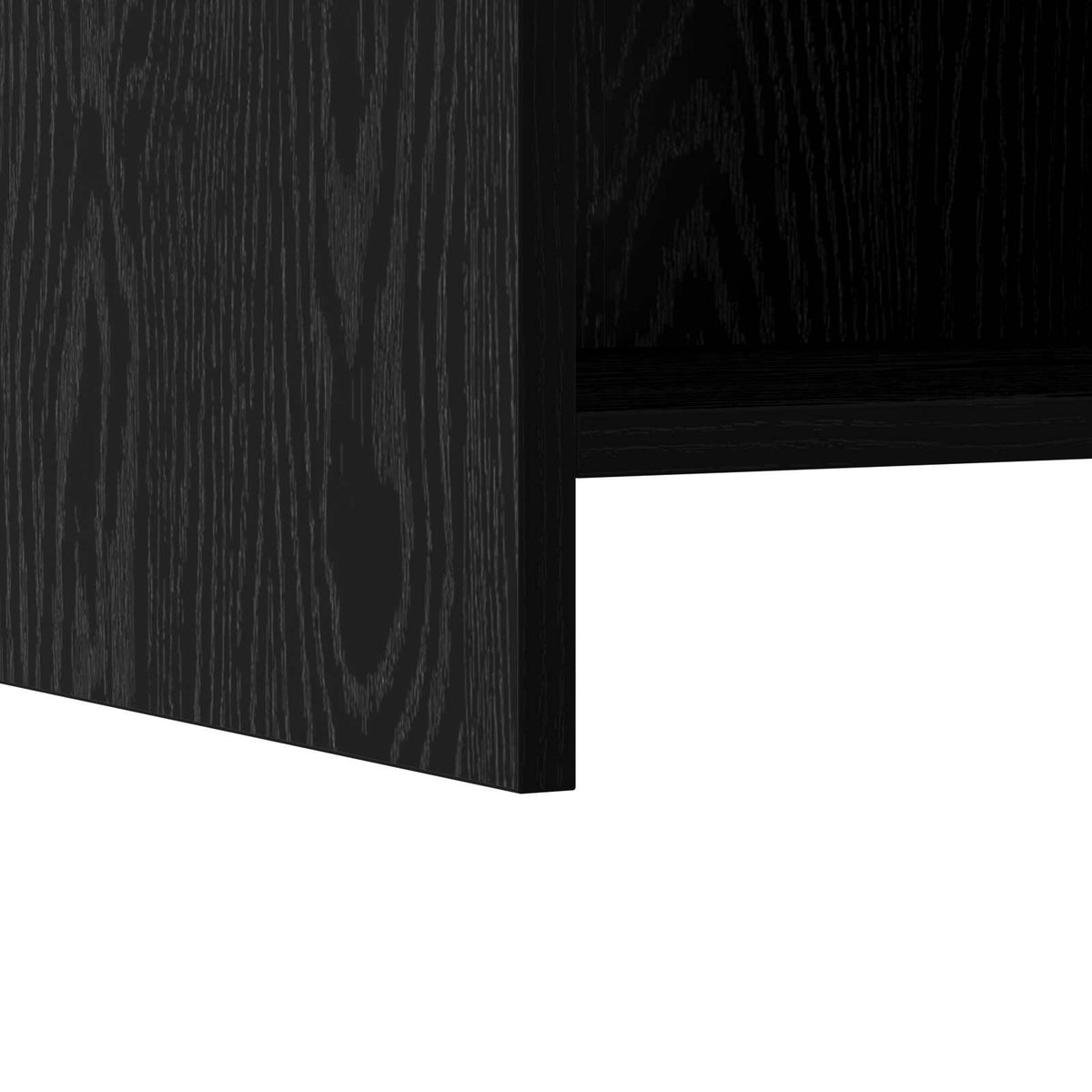 TV ormar 60 x 33 x 47 cm Crni hrast Konstruirano drvo