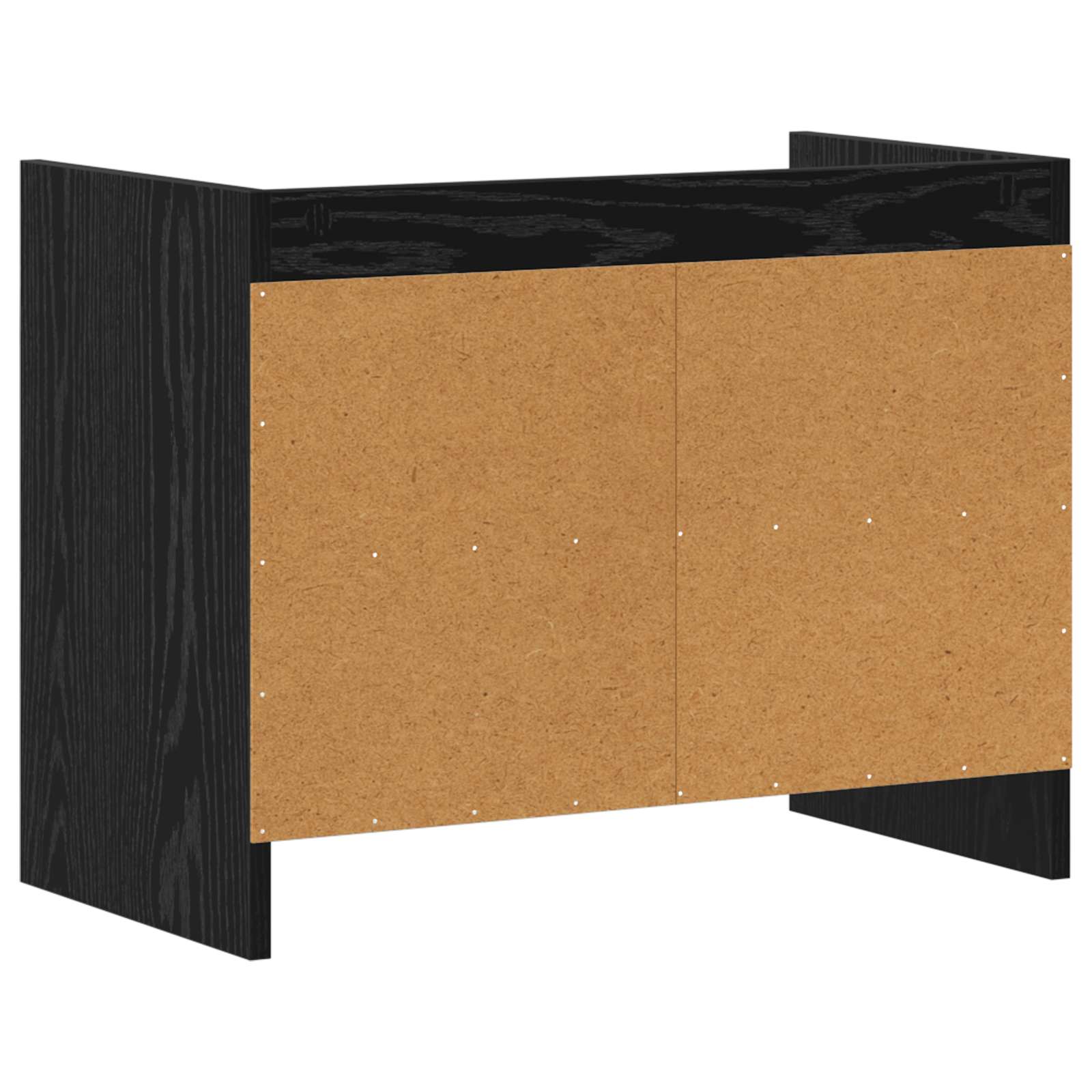 TV ormar 60 x 33 x 47 cm Crni hrast Konstruirano drvo