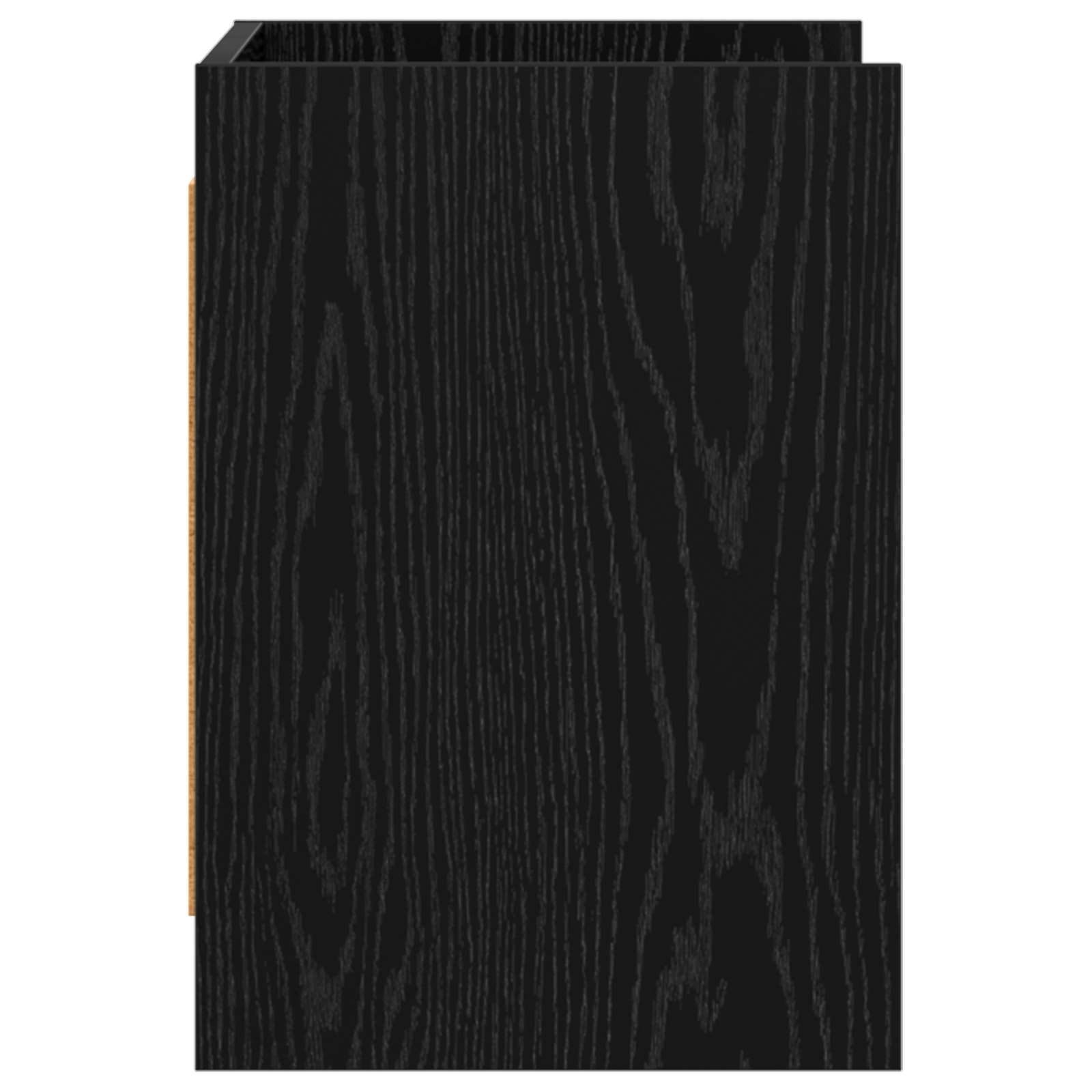 TV ormar 60 x 33 x 47 cm Crni hrast Konstruirano drvo