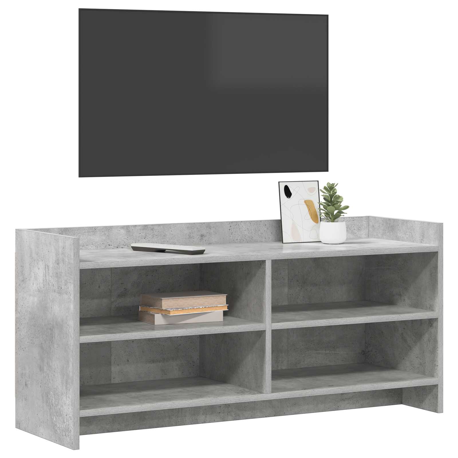 TV ormar 100 x 33 x 47 cm Betonska siva Konstruirano drvo