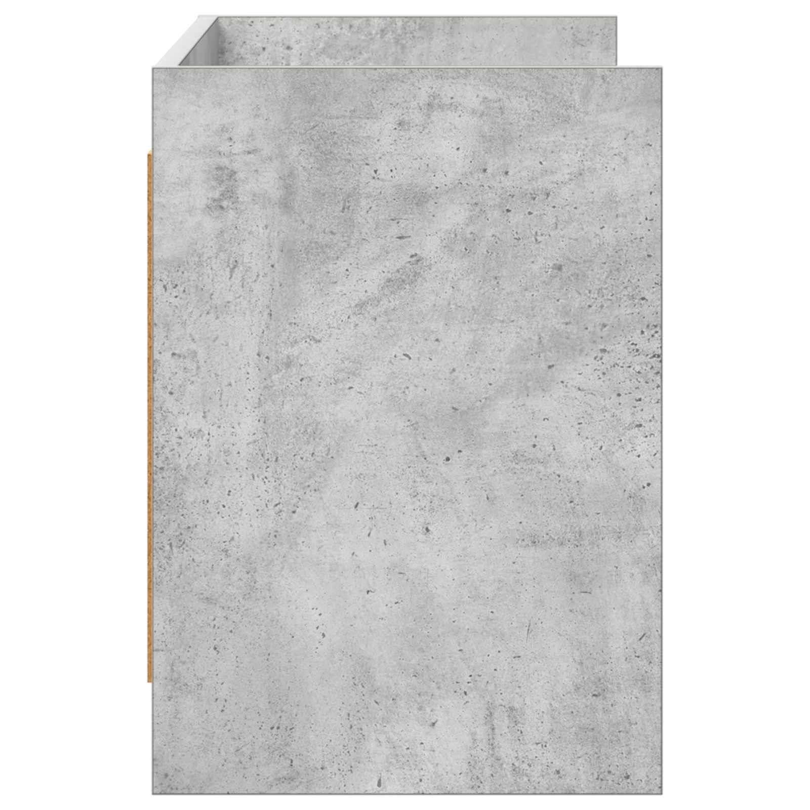 TV ormar 100 x 33 x 47 cm Betonska siva Konstruirano drvo