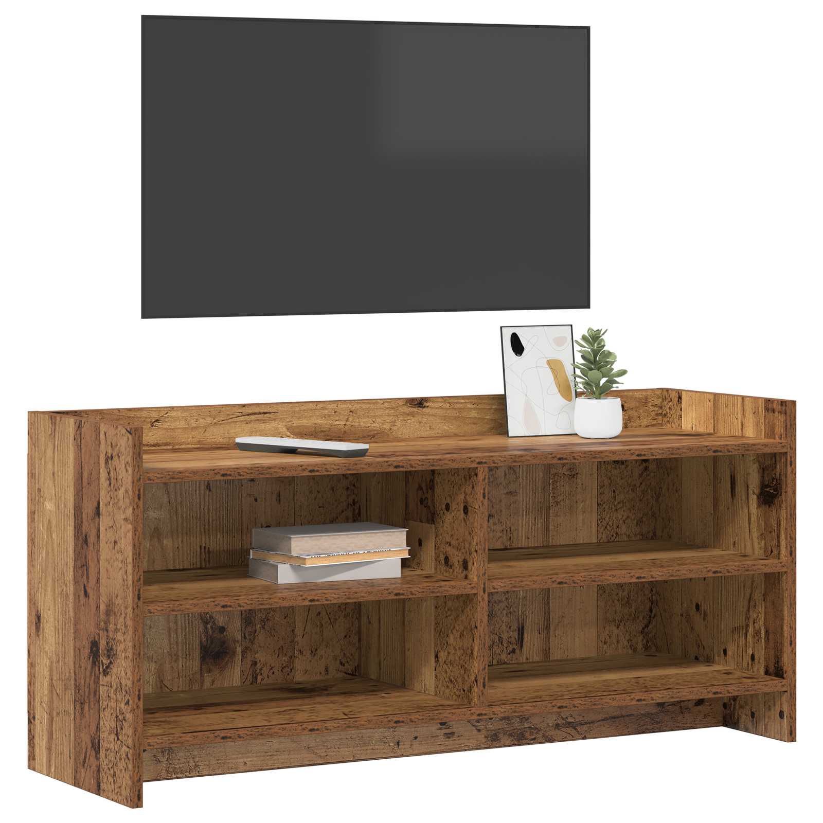 TV ormar 100 x 33 x 47 cm Staro drvo Konstruirano drvo