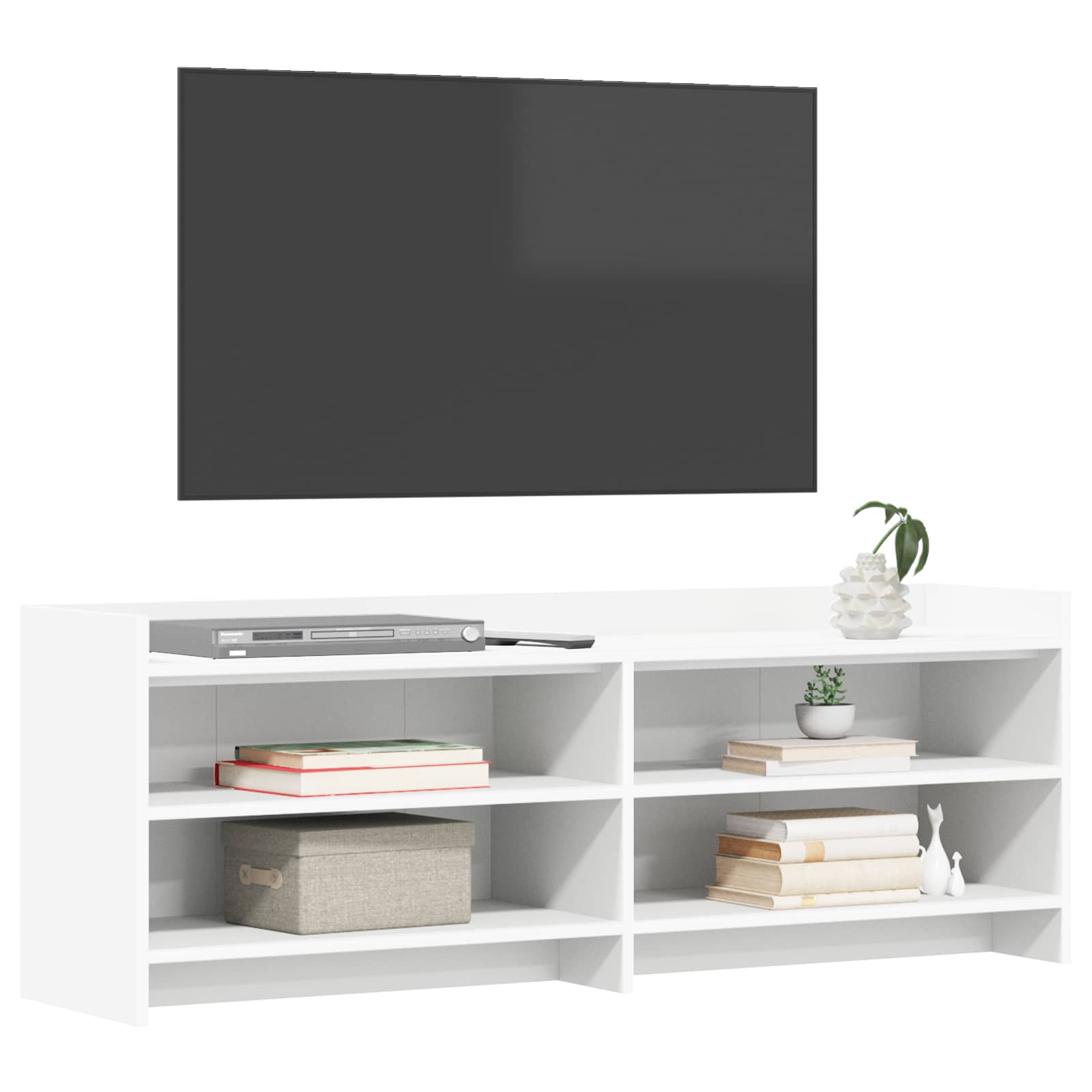 TV ormar 135 x 33 x 47 cm Bijela Konstruirano drvo