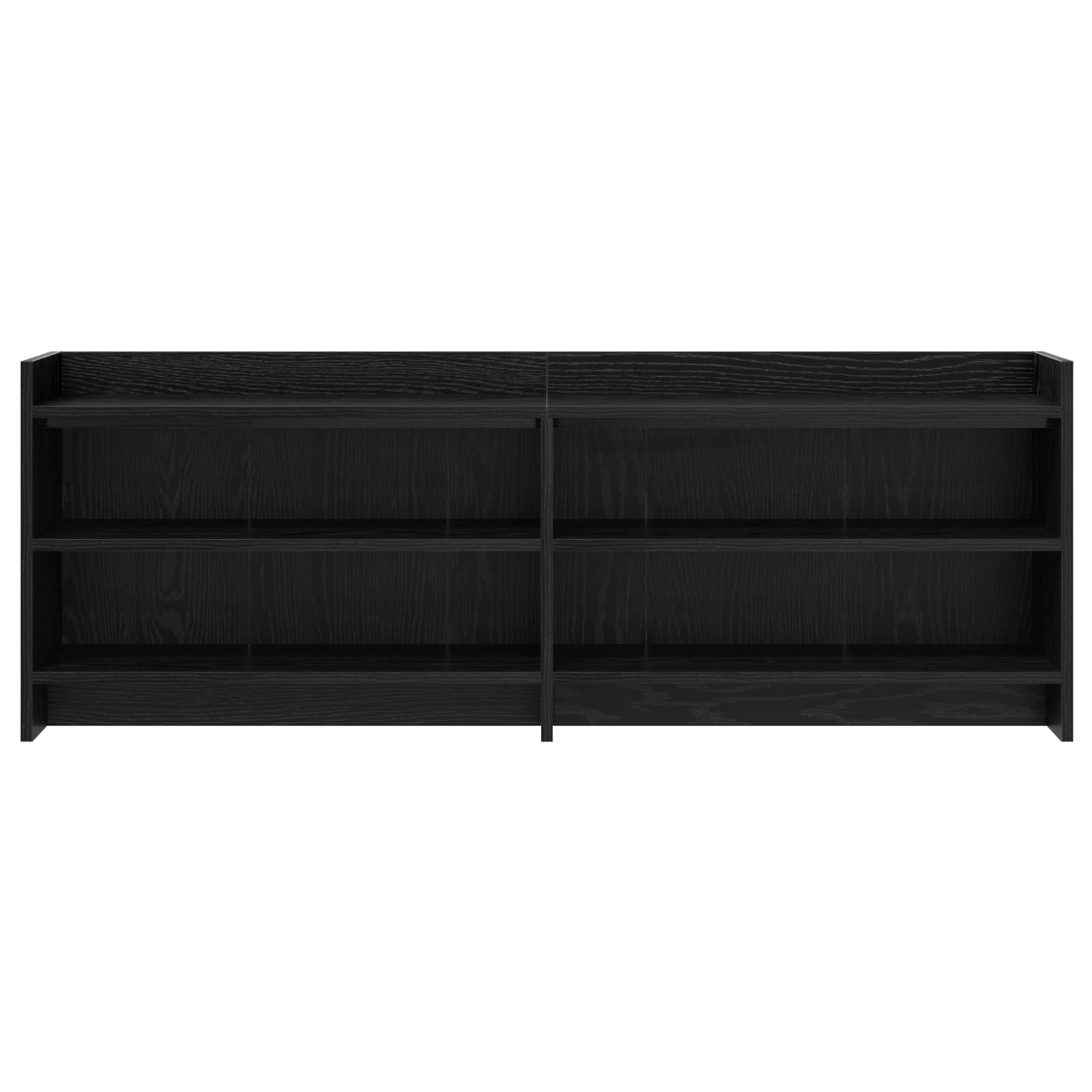 TV ormar 135 x 33 x 47 cm Crni hrast Konstruirano drvo