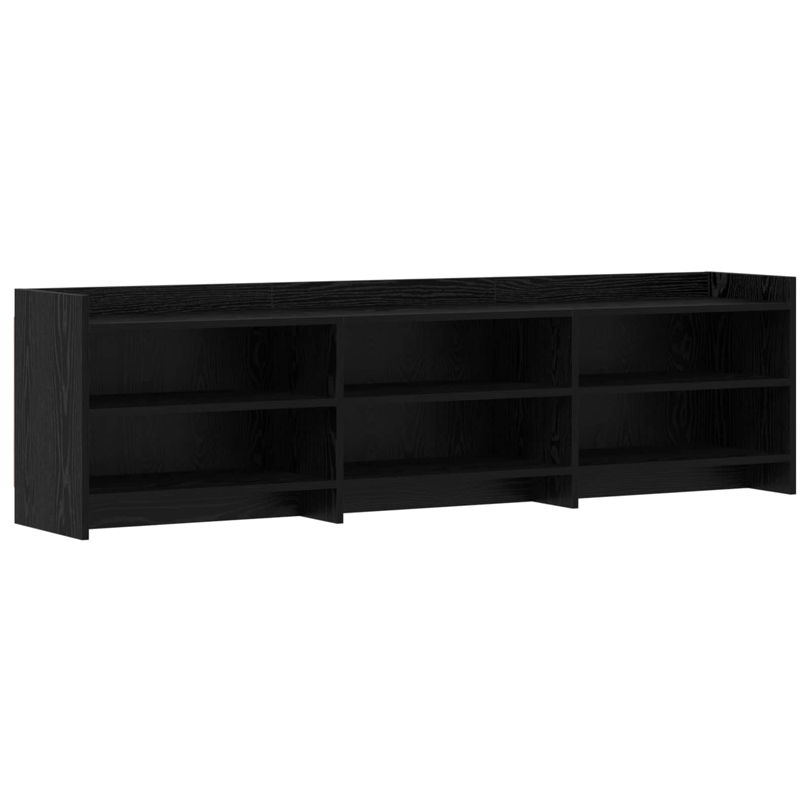 TV ormar 168 x 33 x 47 cm Crni hrast Konstruirano drvo