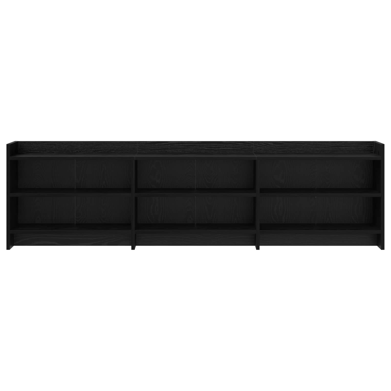TV ormar 168 x 33 x 47 cm Crni hrast Konstruirano drvo