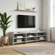 TV ormar 168 x 33 x 47 cm Betonska siva Konstruirano drvo
