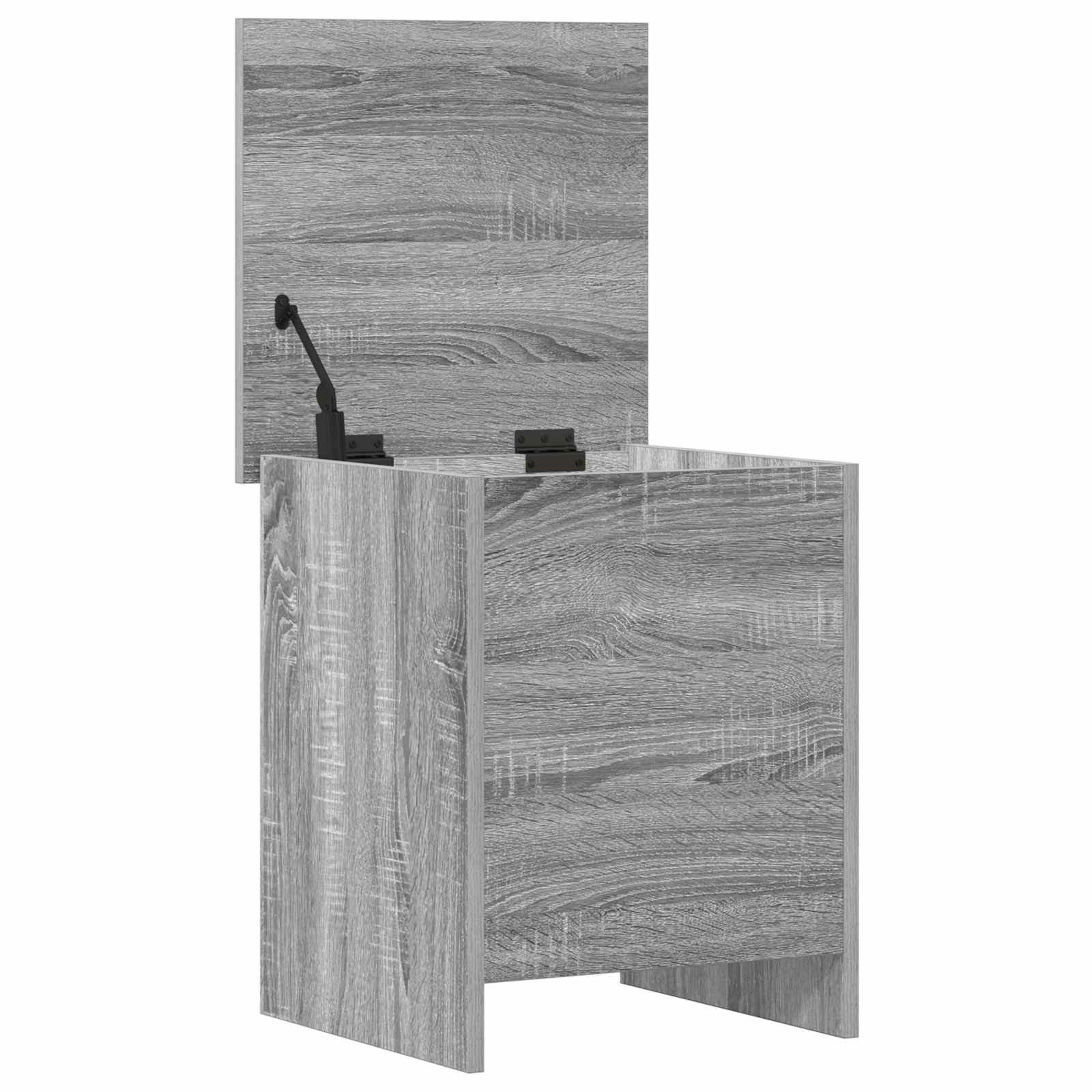 Skladišni kovčeg Siva Sonoma 40 x 40 x 50 cm Konstruirano drvo