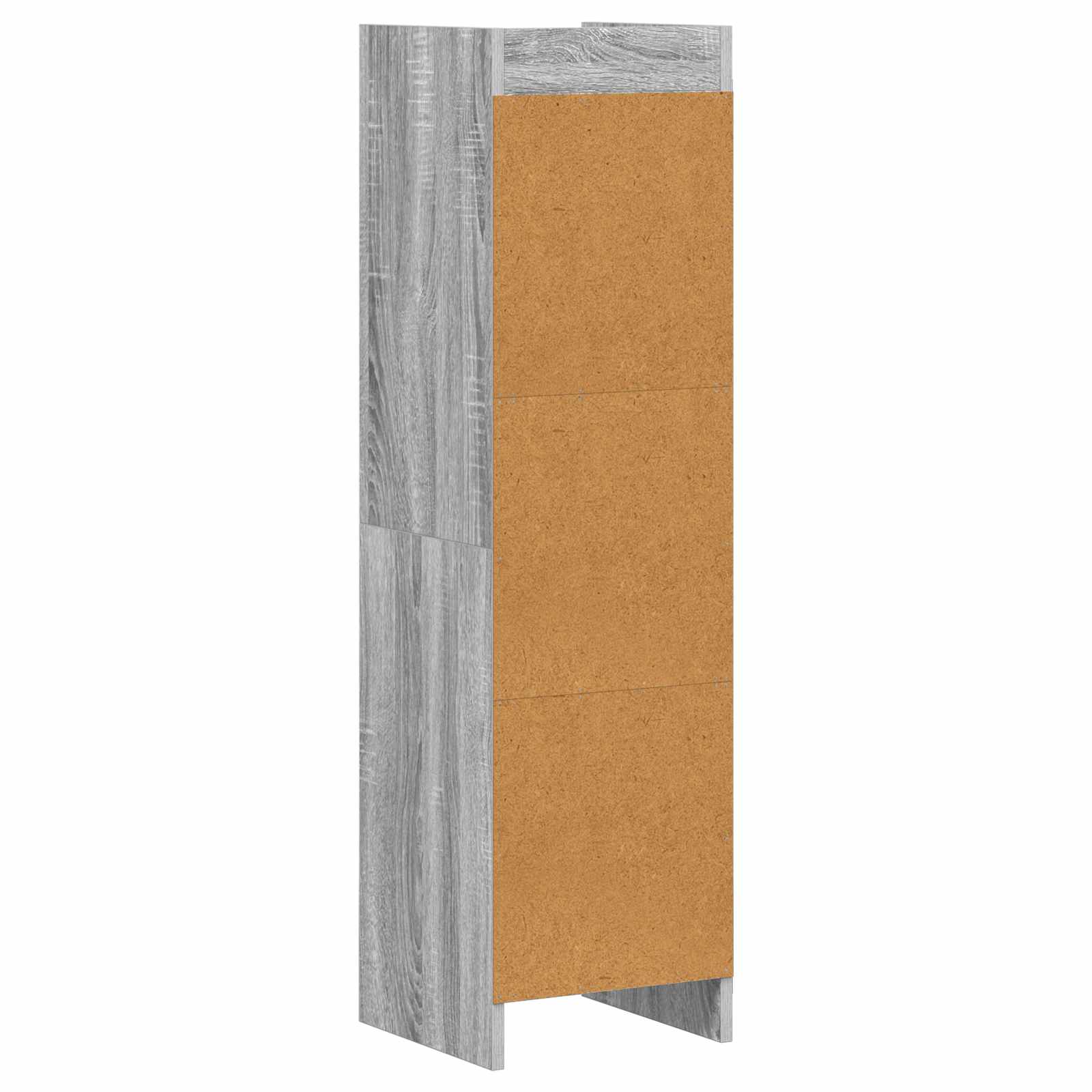 Police za knjige Siva Sonoma 30 x 30 x 111 cm Konstruirano drvo