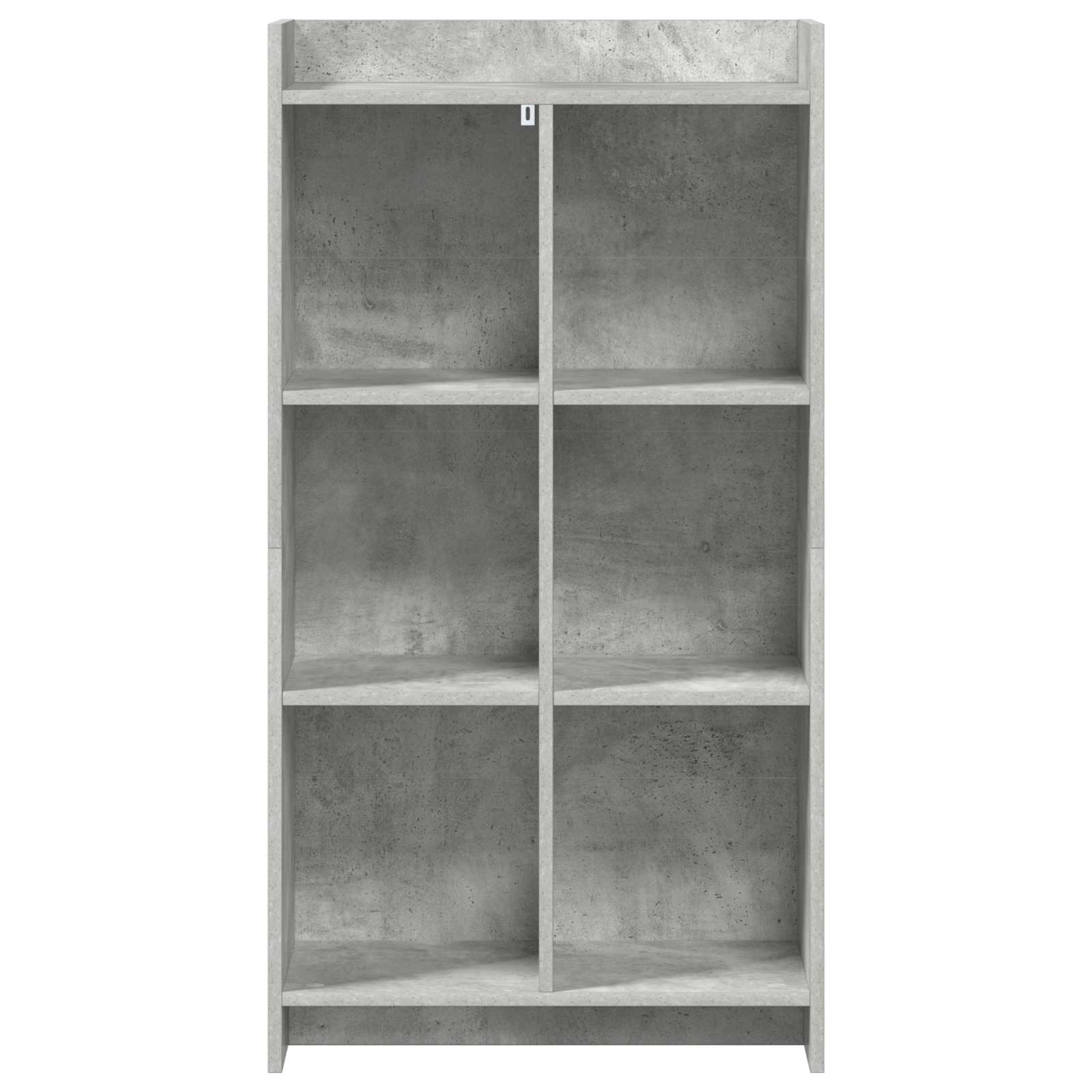 Police za knjige Betonska siva 59 x 30 x 111 cm