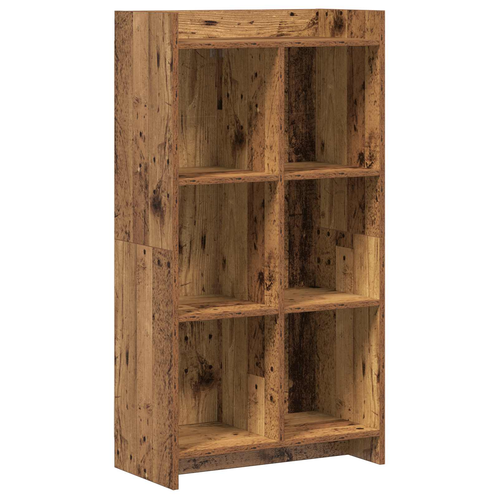 Police za knjige Staro drvo 59 x 30 x 111 cm Konstruirano drvo
