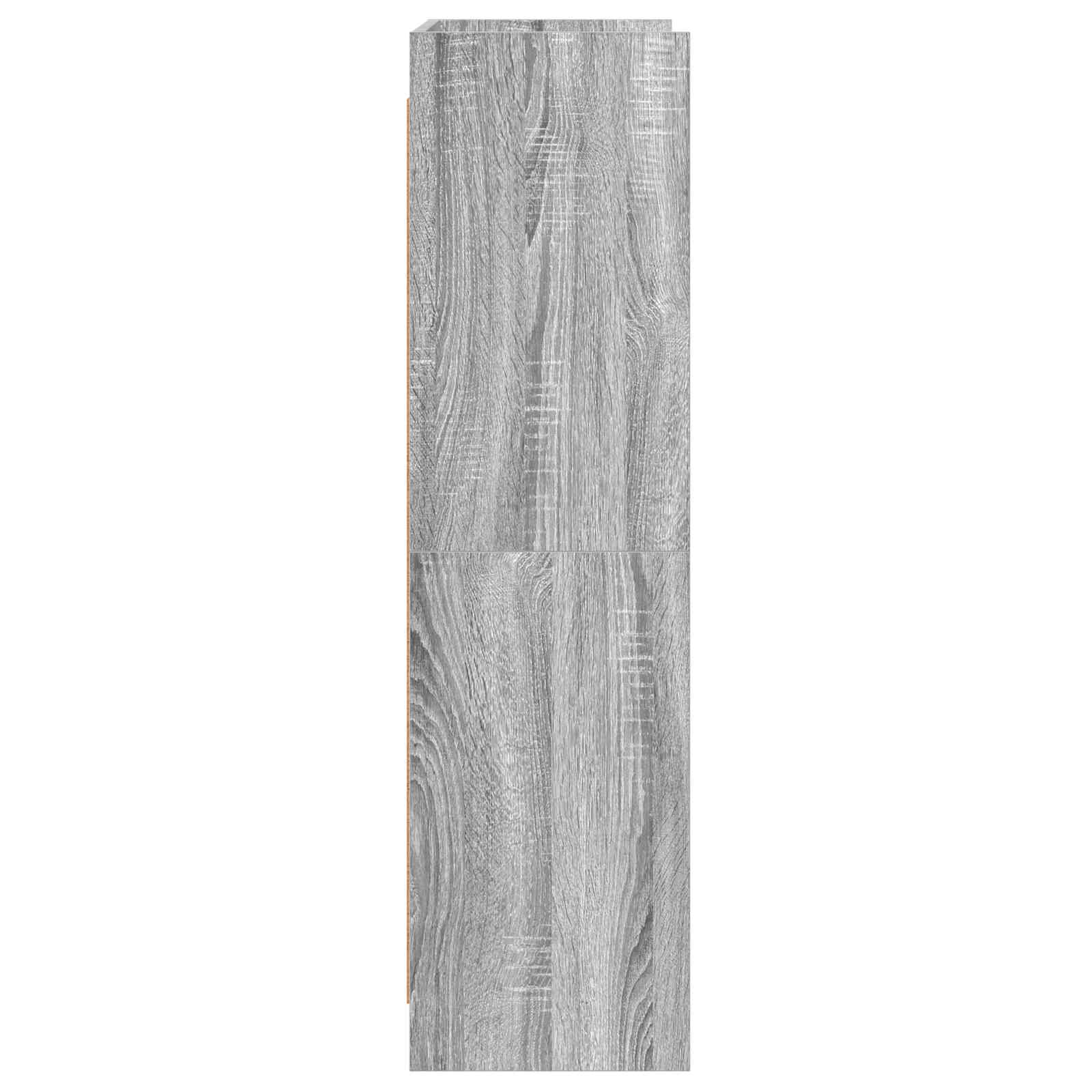 Police za knjige Siva Sonoma 87,5 x 30 x 111 cm